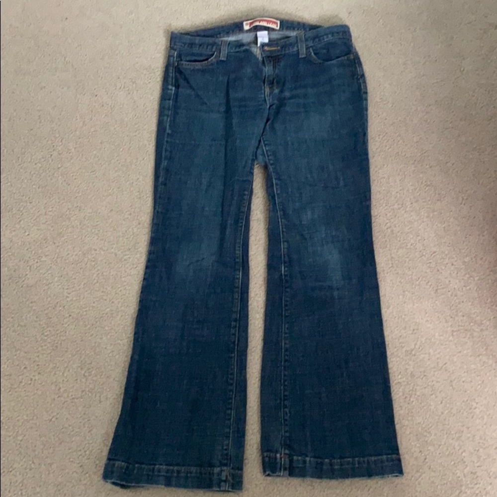 Gap long and lean jeans.